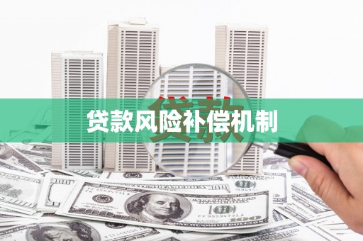 滁州贷款风险补偿机制