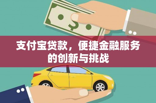 滁州支付宝贷款，便捷金融服务的创新与挑战
