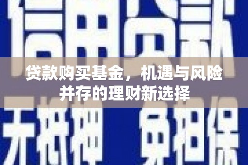 滁州贷款购买基金，机遇与风险并存的理财新选择