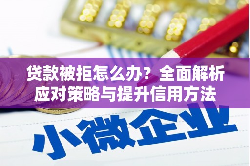 滁州贷款被拒怎么办？全面解析应对策略与提升信用方法