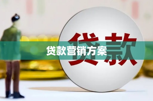 滁州贷款营销方案