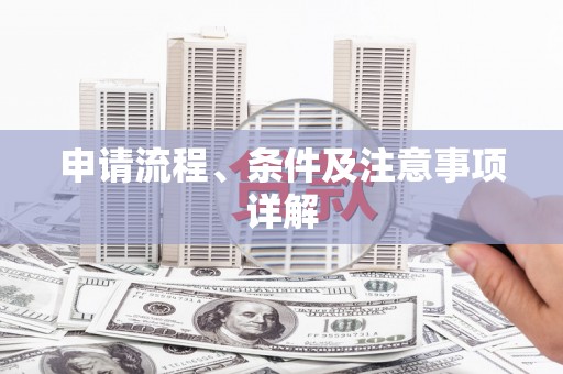 滁州申请流程、条件及注意事项详解