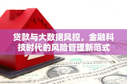 滁州贷款与大数据风控，金融科技时代的风险管理新范式