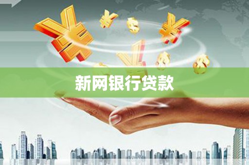 滁州新网银行贷款