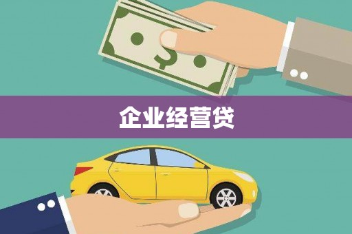 滁州企业经营贷
