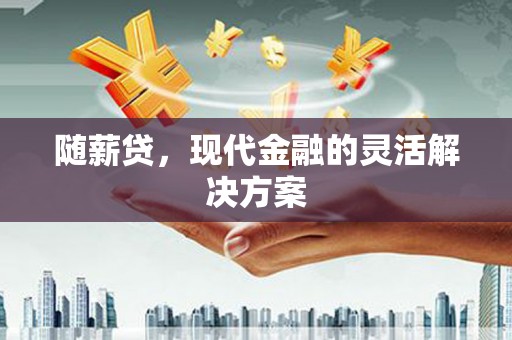 滁州随薪贷，现代金融的灵活解决方案