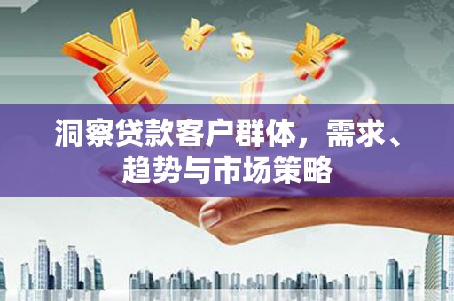 滁州洞察贷款客户群体，需求、趋势与市场策略