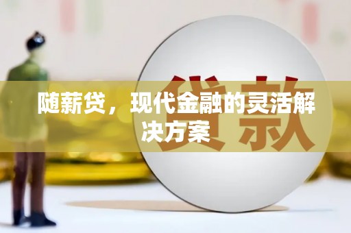 滁州随薪贷，现代金融的灵活解决方案