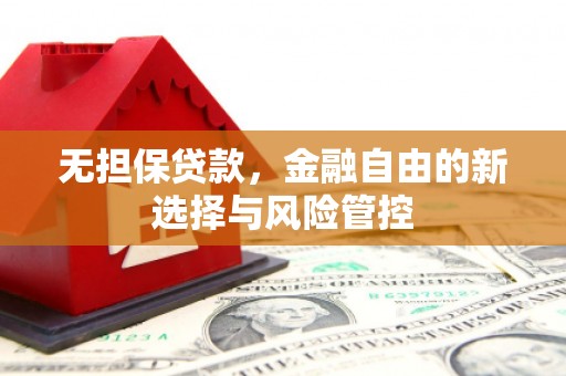 滁州无担保贷款，金融自由的新选择与风险管控