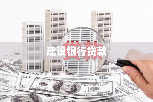 滁州建设银行贷款