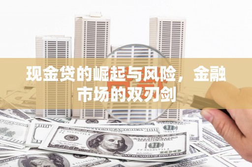 滁州现金贷的崛起与风险，金融市场的双刃剑