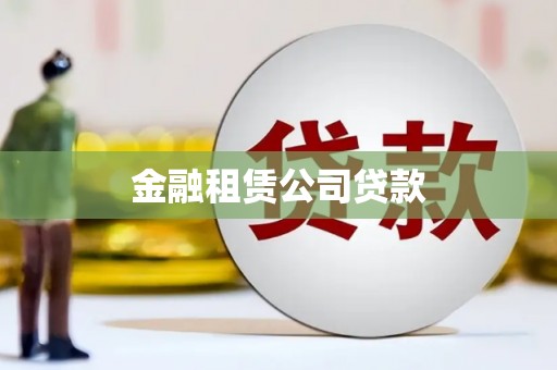滁州金融租赁公司贷款