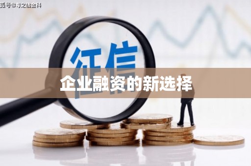 滁州企业融资的新选择