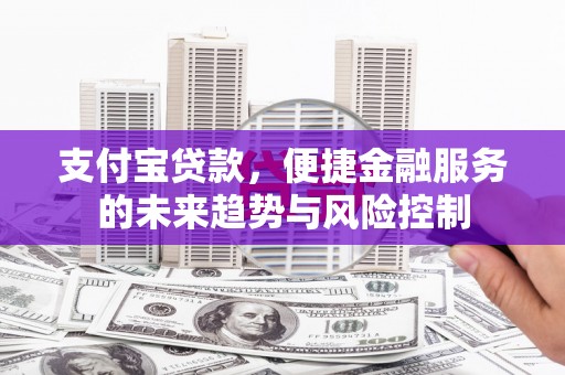 滁州支付宝贷款，便捷金融服务的未来趋势与风险控制