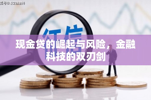 滁州现金贷的崛起与风险，金融科技的双刃剑