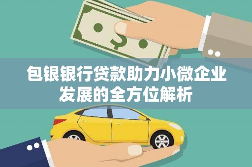 滁州包银银行贷款助力小微企业发展的全方位解析