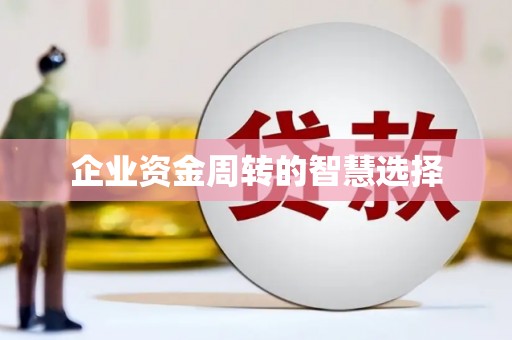 滁州企业资金周转的智慧选择