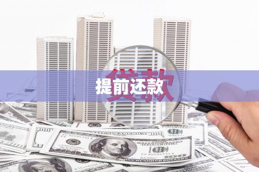滁州提前还款