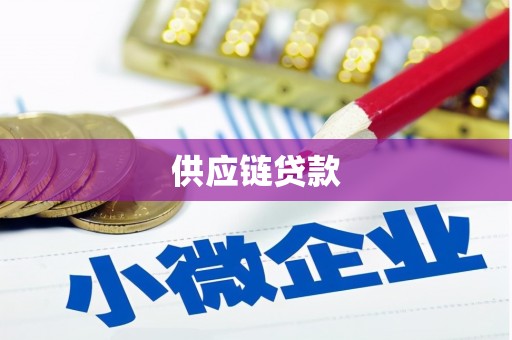 滁州供应链贷款