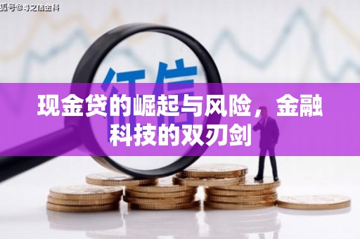 滁州现金贷的崛起与风险，金融科技的双刃剑