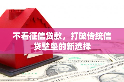 滁州不看征信贷款，打破传统信贷壁垒的新选择