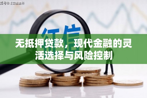 滁州无抵押贷款，现代金融的灵活选择与风险控制