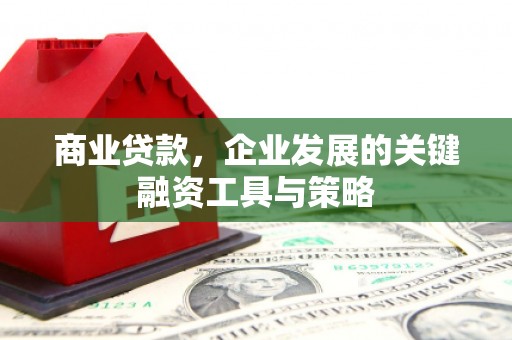 滁州商业贷款，企业发展的关键融资工具与策略