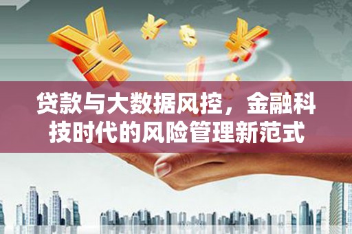 滁州贷款与大数据风控，金融科技时代的风险管理新范式