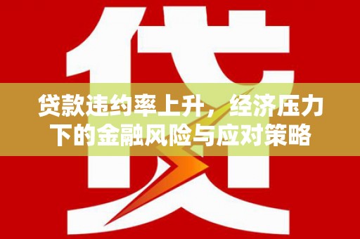 滁州贷款违约率上升，经济压力下的金融风险与应对策略