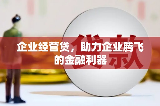 滁州企业经营贷，助力企业腾飞的金融利器