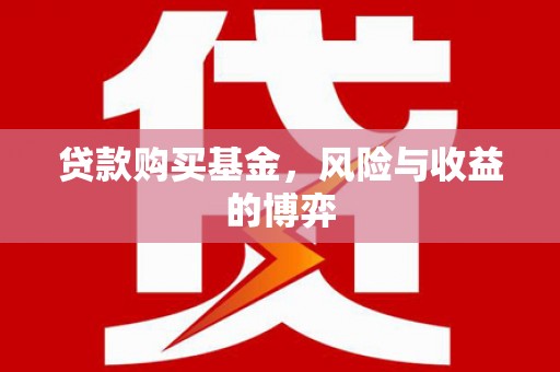 滁州贷款购买基金，风险与收益的博弈