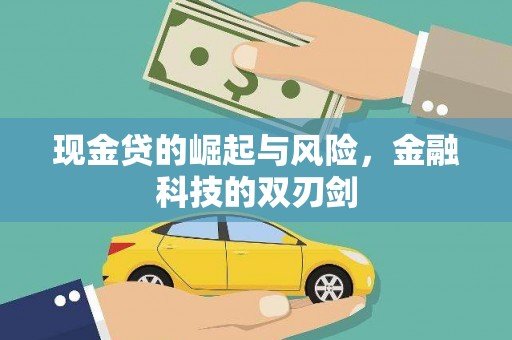滁州现金贷的崛起与风险，金融科技的双刃剑