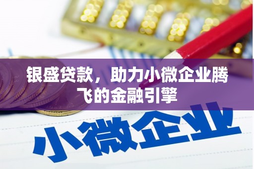 滁州银盛贷款，助力小微企业腾飞的金融引擎