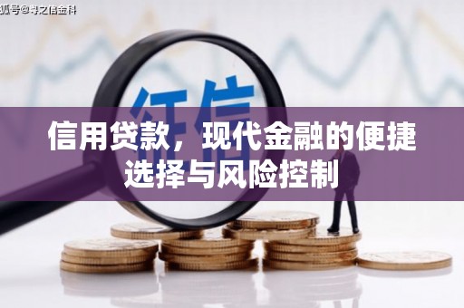滁州信用贷款，现代金融的便捷选择与风险控制
