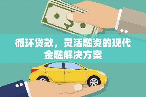 滁州循环贷款，灵活融资的现代金融解决方案