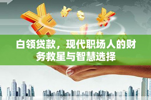 滁州白领贷款，现代职场人的财务救星与智慧选择
