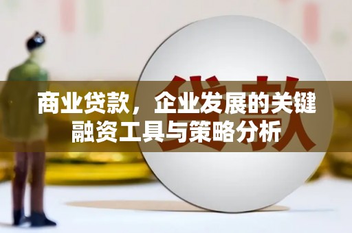 滁州商业贷款，企业发展的关键融资工具与策略分析