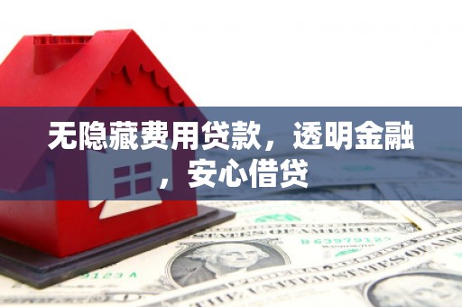 滁州无隐藏费用贷款，透明金融，安心借贷