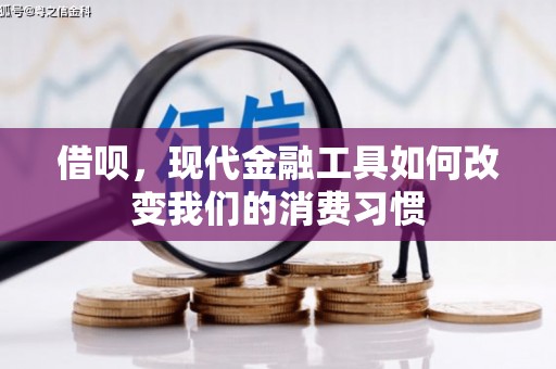 滁州借呗，现代金融工具如何改变我们的消费习惯