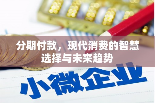 滁州分期付款，现代消费的智慧选择与未来趋势
