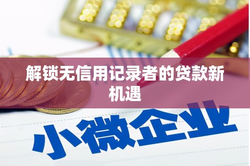 滁州解锁无信用记录者的贷款新机遇