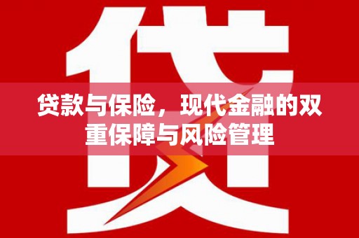 滁州贷款与保险，现代金融的双重保障与风险管理