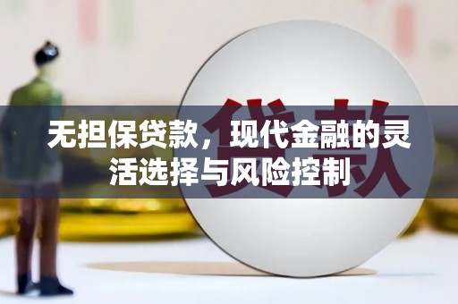 滁州无担保贷款，现代金融的灵活选择与风险控制