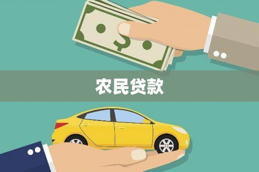 滁州农民贷款