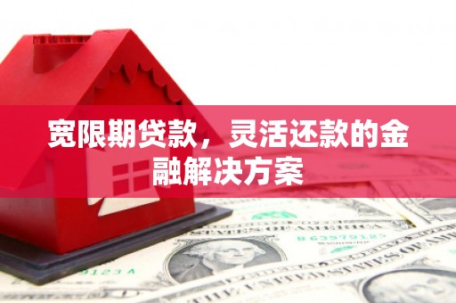 滁州宽限期贷款，灵活还款的金融解决方案