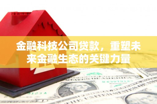 滁州金融科技公司贷款，重塑未来金融生态的关键力量
