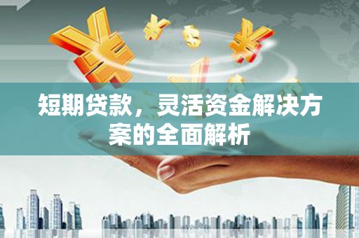 滁州短期贷款，灵活资金解决方案的全面解析