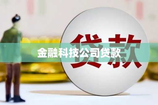 滁州金融科技公司贷款