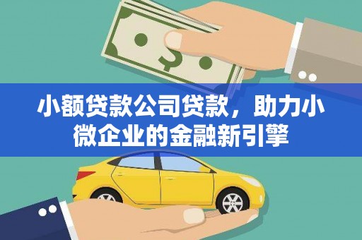 滁州小额贷款公司贷款，助力小微企业的金融新引擎