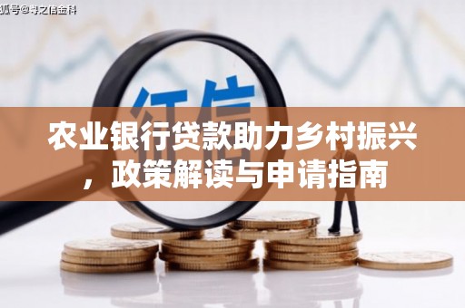 滁州农业银行贷款助力乡村振兴，政策解读与申请指南